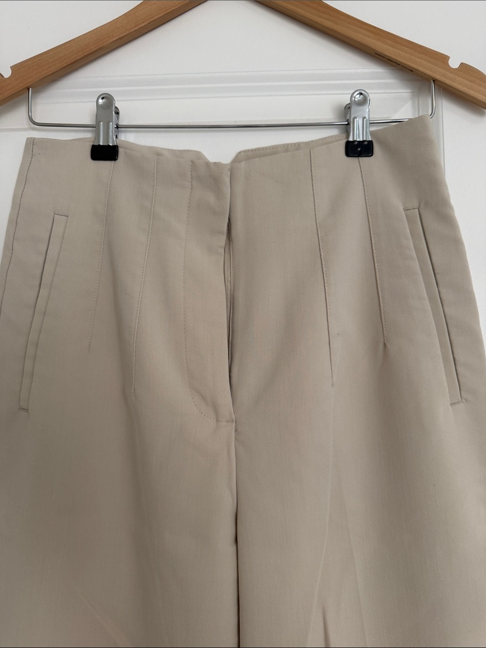 Zara Tailored Light Tan khaki women’s pants